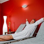 Entspannung pur nach Wellness im Ruhe-Raum